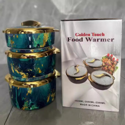 Food Warmer3PCS保溫盒 1500ML,2000ML,2500ML非洲