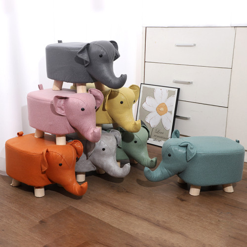 科技布卡通動物凳禮品換鞋凳小板凳居家兒童創意小矮凳 科技布卡通動物凳禮品換鞋凳小板凳居家兒童創意小矮凳