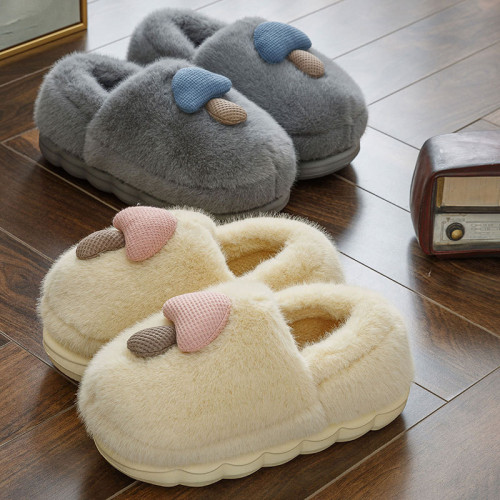 棉拖鞋女款秋冬季包跟月子室內家居厚底保暖防滑家用毛毛絨棉鞋男 棉拖鞋女款秋冬季包跟月子室內家居厚底保暖防滑家用毛毛絨棉鞋男