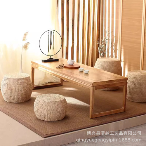 草編坐凳矮凳田園簡約客廳門廳換鞋凳沙發凳圓凳蒲草坐墩兒童小凳 草編坐凳矮凳田園簡約客廳門廳換鞋凳沙發凳圓凳蒲草坐墩兒童小凳