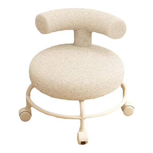 萬向輪小凳子家用客廳小凳子矮凳滑輪矮凳換鞋凳美縫凳羊羔絨 萬向輪小凳子家用客廳小凳子矮凳滑輪矮凳換鞋凳美縫凳羊羔絨