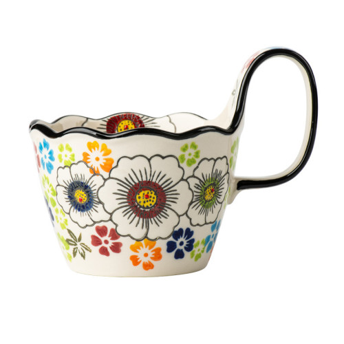 手繪杯陶瓷水杯家用早餐杯馬克杯辦公室杯子情侶杯咖啡杯 手繪杯陶瓷水杯家用早餐杯馬克杯辦公室杯子情侶杯咖啡杯