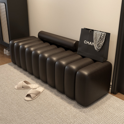 家用入戶門口換鞋凳輕奢衣帽間長條凳沙發凳服裝店休息凳皮革軟包 家用入戶門口換鞋凳輕奢衣帽間長條凳沙發凳服裝店休息凳皮革軟包