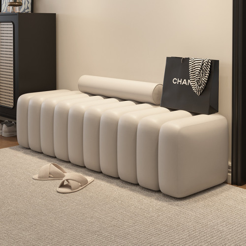 家用入戶門口換鞋凳輕奢衣帽間長條凳沙發凳服裝店休息凳皮革軟包 家用入戶門口換鞋凳輕奢衣帽間長條凳沙發凳服裝店休息凳皮革軟包