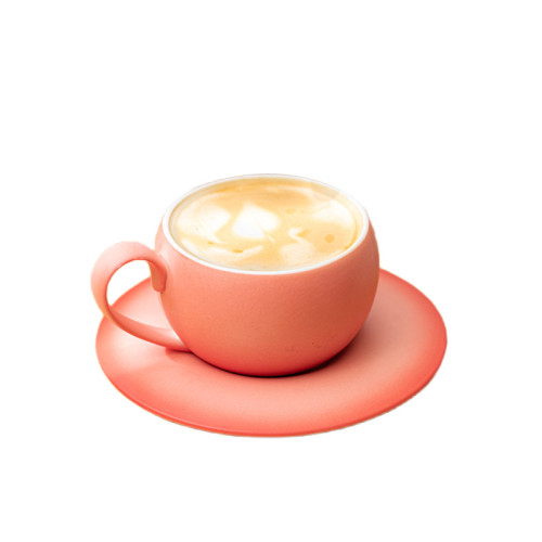 桃花馬設計好物 咖啡杯碟套裝精緻陶瓷馬克杯高級感杯子簡約 桃花馬設計好物 咖啡杯碟套裝精緻陶瓷馬克杯高級感杯子簡約