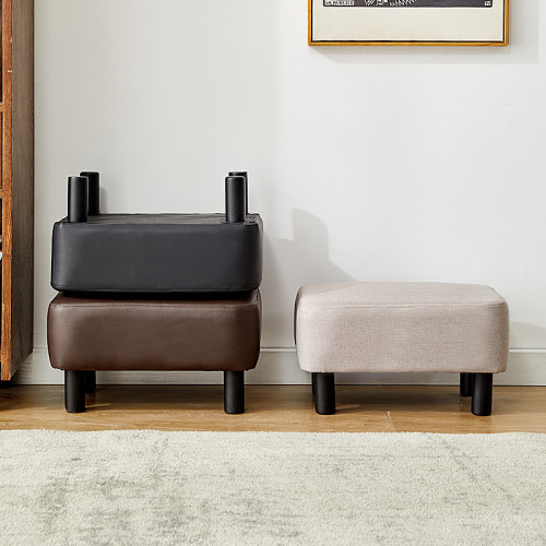 小凳子家用客廳矮凳腳踏沙發凳入戶換鞋凳門口軟包板凳玄關穿鞋凳 小凳子家用客廳矮凳腳踏沙發凳入戶換鞋凳門口軟包板凳玄關穿鞋凳