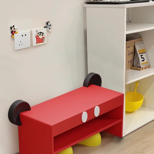 D!創意米奇家用門口換鞋凳一體卡通矮凳玄關小凳子穿鞋凳高級鞋 D!創意米奇家用門口換鞋凳一體卡通矮凳玄關小凳子穿鞋凳高級鞋