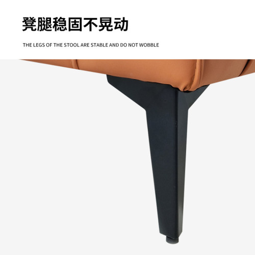 輕奢高級感家用入門換鞋凳玄關矮凳客廳茶幾沙發腳凳門口皮墩凳子 輕奢高級感家用入門換鞋凳玄關矮凳客廳茶幾沙發腳凳門口皮墩凳子