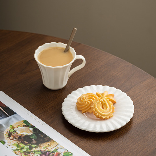 原創花瓣花朵陶瓷咖啡杯碟套裝茶杯禮盒拉花杯意式濃縮咖啡杯 原創花瓣花朵陶瓷咖啡杯碟套裝茶杯禮盒拉花杯意式濃縮咖啡杯