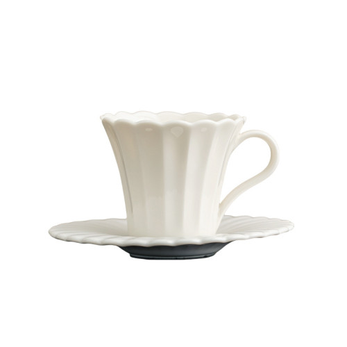 原創花瓣花朵陶瓷咖啡杯碟套裝茶杯禮盒拉花杯意式濃縮咖啡杯 原創花瓣花朵陶瓷咖啡杯碟套裝茶杯禮盒拉花杯意式濃縮咖啡杯