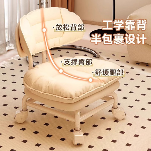 萬向輪小凳子滑輪矮凳家用換鞋凳帶娃神器兒童帶輪板凳美縫靠背椅 萬向輪小凳子滑輪矮凳家用換鞋凳帶娃神器兒童帶輪板凳美縫靠背椅