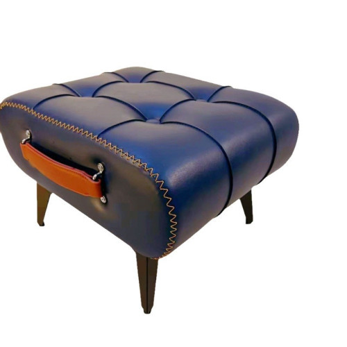 家用門口矮凳油蠟皮手提凳客廳沙發腳踏板凳茶幾小凳子入戶換鞋凳 家用門口矮凳油蠟皮手提凳客廳沙發腳踏板凳茶幾小凳子入戶換鞋凳