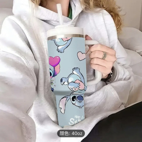 史丹利40oz手柄汽車杯保溫杯帶吸管車用保冷冰霸杯卡通kt貓水杯 史丹利40oz手柄汽車杯保溫杯帶吸管車用保冷冰霸杯卡通kt貓水杯
