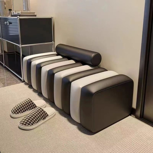 入戶門口換鞋凳新款小戶型客廳家用設計師長條沙發凳創意個性長凳 入戶門口換鞋凳新款小戶型客廳家用設計師長條沙發凳創意個性長凳