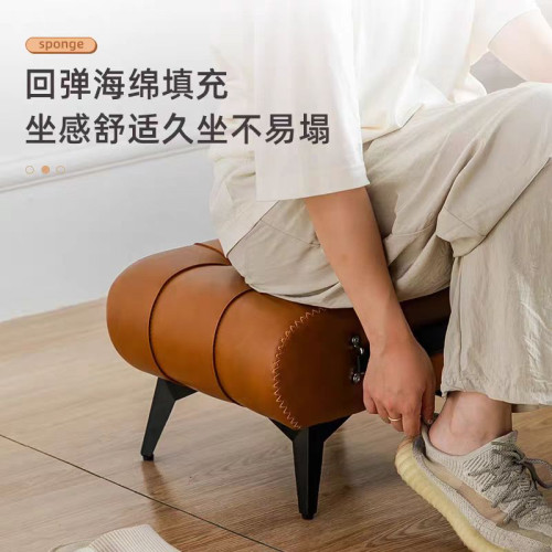 入戶換鞋凳家用皮凳進門矮凳門口穿鞋坐凳客廳小凳子沙發腳踏板凳 入戶換鞋凳家用皮凳進門矮凳門口穿鞋坐凳客廳小凳子沙發腳踏板凳