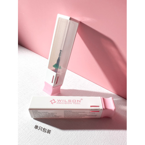 WILSON惠而順美甲磨頭裝飾打孔鑽延長甲飾品-打磨機工具