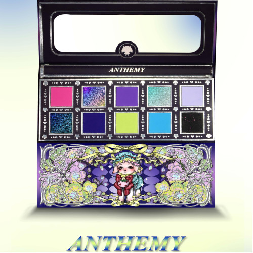 （售罄）Anthemy【午夜小羊】十色/變色龍眼影盤/魔鏡變色龍