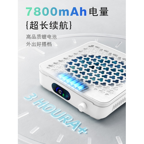 2025年新款超長續航蓄電無刷渦輪美甲吸塵器靜音大吸力美甲店專用