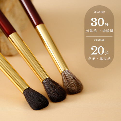 見刷如面暈染眼部刷JS37/38/39灰羊毛黑玉毛暈染刷上色顴骨高光刷
