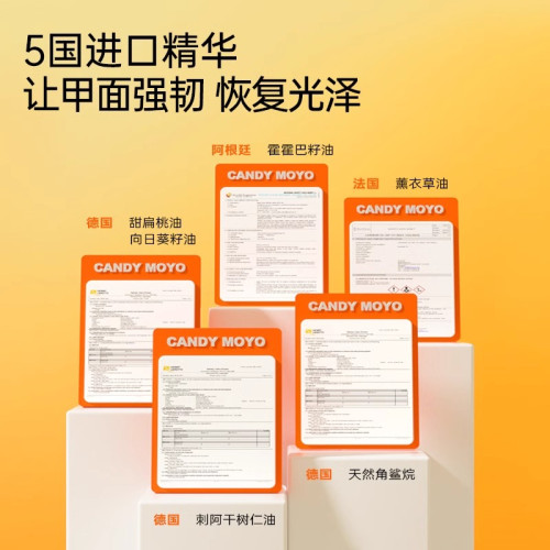 CandyMoyo美甲工具 軟化滋潤去死皮手指甲打磨砂條搓甲面護理