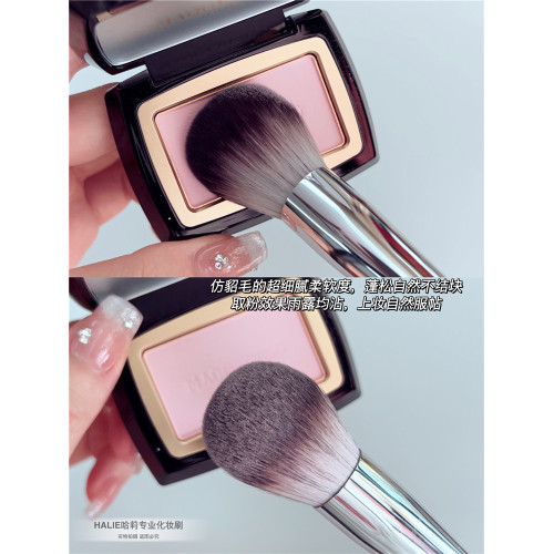 帶蓋子腮紅刷90號軟毛圓頭散粉刷粉餅刷化妝刷點彩刷修容刷 帶蓋子腮紅刷90號軟毛圓頭散粉刷粉餅刷化妝刷點彩刷修容刷