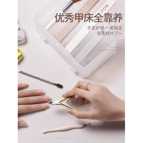修指甲工具套裝去死皮護理修剪美甲專用死皮剪打磨條全套