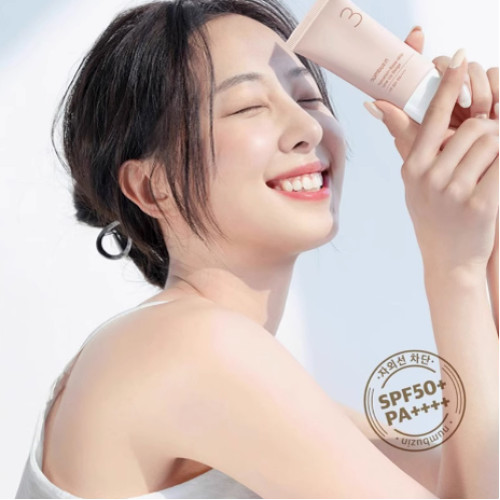 韓國numbuzin3號柔焦濾鏡陶瓷肌素顔霜防曬霜SPF50+自然遮瑕防曬