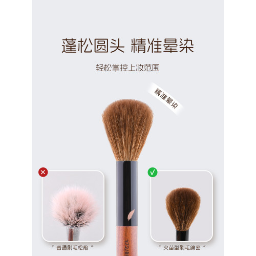 三千羽Y72圓頭腮紅刷一支裝動物毛定妝點彩刷子高光提亮刷化妝刷 三千羽Y72圓頭腮紅刷一支裝動物毛定妝點彩刷子高光提亮刷化妝刷