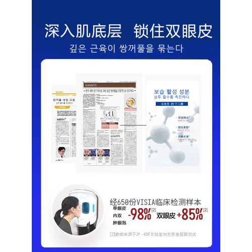 【拍2髮3】韓國眼皮下垂雙眼皮神器無痕隱形自然工具定型霜非膠水