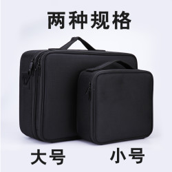 紋綉化妝手提包美甲跟妝美髮可攜式專用收納工具箱子大容量多層隔板