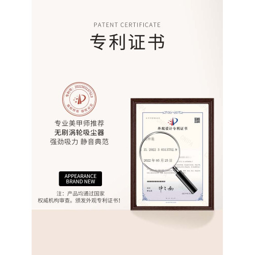 AMDMG卸甲打磨指甲粉塵灰塵機器大功率靜音吸塵器美甲店專用工具