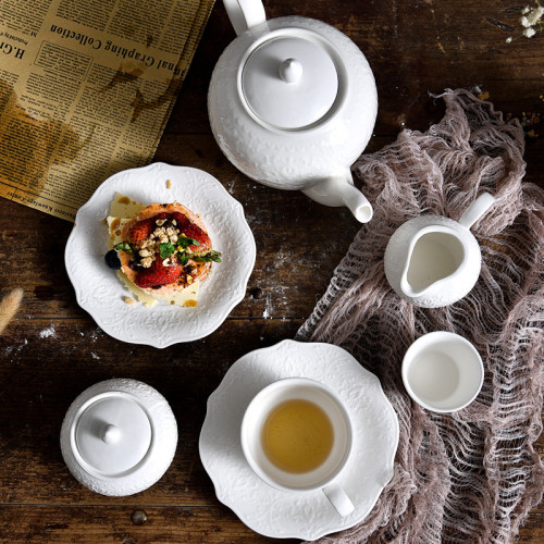 暮雲愛麗絲茶壺套裝咖啡杯碟奶壺歐式英式下午茶杯子奶茶陶瓷 暮雲愛麗絲茶壺套裝咖啡杯碟奶壺歐式英式下午茶杯子奶茶陶瓷