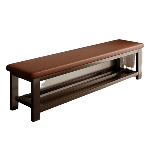 健身房休息室服裝店軟包長條凳家用門口可坐鞋架一體換鞋凳 健身房休息室服裝店軟包長條凳家用門口可坐鞋架一體換鞋凳