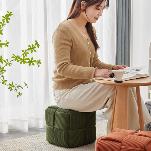 網紅小矮凳家用茶幾方凳子沙發凳腳踏坐墩換鞋凳客廳燈芯絨小凳子 網紅小矮凳家用茶幾方凳子沙發凳腳踏坐墩換鞋凳客廳燈芯絨小凳子