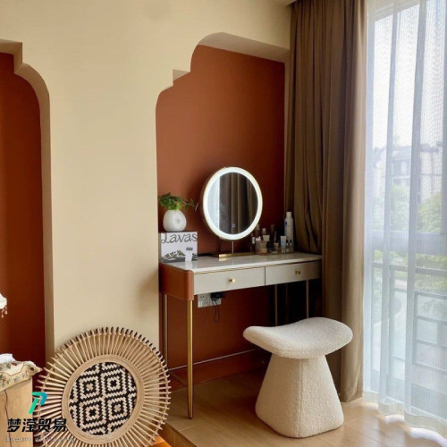 梳妝凳化妝凳網紅臥室梳妝台椅子換鞋凳家用門口客廳小凳子羊羔絨 梳妝凳化妝凳網紅臥室梳妝台椅子換鞋凳家用門口客廳小凳子羊羔絨