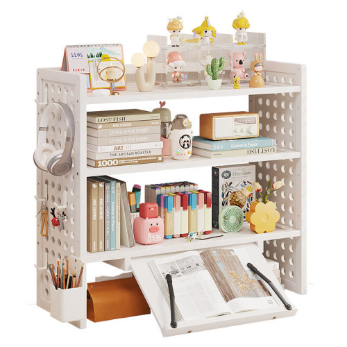 桌面置物架桌上書架書桌洞洞板分層架多層整理宿舍辦公桌收納神器 桌面置物架桌上書架書桌洞洞板分層架多層整理宿舍辦公桌收納神器