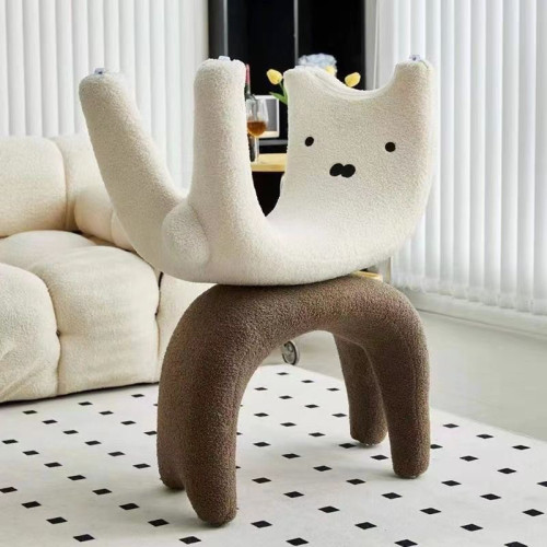 貓咪換鞋凳家用門口穿鞋凳入戶小凳子玄關沙發凳奶油風梳妝化妝凳 貓咪換鞋凳家用門口穿鞋凳入戶小凳子玄關沙發凳奶油風梳妝化妝凳