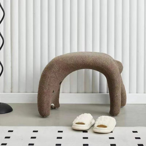 貓咪換鞋凳家用門口穿鞋凳入戶小凳子玄關沙發凳奶油風梳妝化妝凳 貓咪換鞋凳家用門口穿鞋凳入戶小凳子玄關沙發凳奶油風梳妝化妝凳