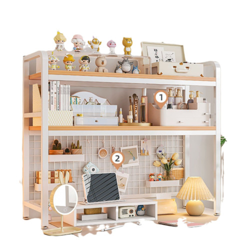 新款洞洞板桌面置物架桌上多層書架學生宿舍書桌辦公桌收納盒掛架 新款洞洞板桌面置物架桌上多層書架學生宿舍書桌辦公桌收納盒掛架