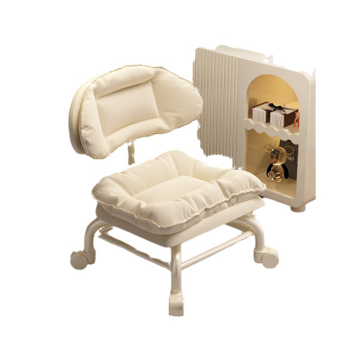 萬向輪小凳子滑輪矮凳家用換鞋凳帶娃神器兒童板凳靠背美縫小椅子 萬向輪小凳子滑輪矮凳家用換鞋凳帶娃神器兒童板凳靠背美縫小椅子