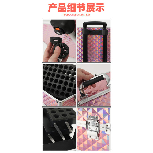 多功能工具箱箱美甲盒收納箱美容收納盒玩具跟妝化妝化妝拆卸式箱 多功能工具箱箱美甲盒收納箱美容收納盒玩具跟妝化妝化妝拆卸式箱