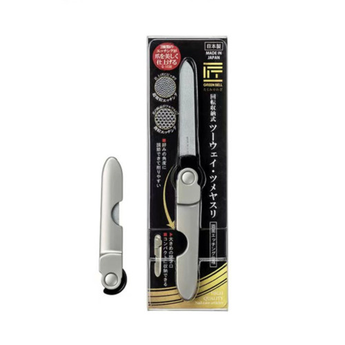 日本進口匠之技雙面指甲銼磨砂打磨條修厚硬腳甲銼修甲刀美甲工具