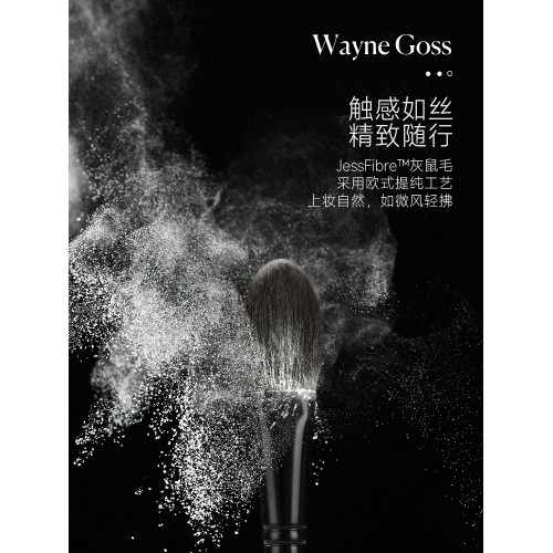 WAYNE GOSS高光刷air brush腮紅刷動物毛化妝師專用軟毛化妝刷子