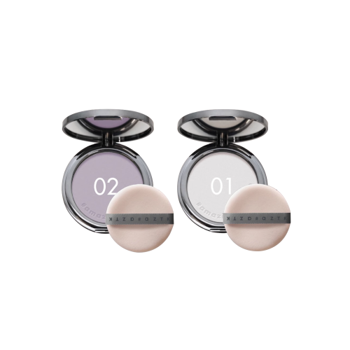 立體肌膚質感！aztk菁之濾鏡蜜粉餅清爽定妝散粉持久珠光啞光霧面