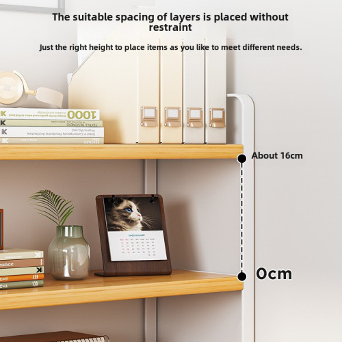 桌面置物架鐵藝桌上書架書桌收納板式學生宿舍化妝品整理架辦公 桌面置物架鐵藝桌上書架書桌收納板式學生宿舍化妝品整理架辦公