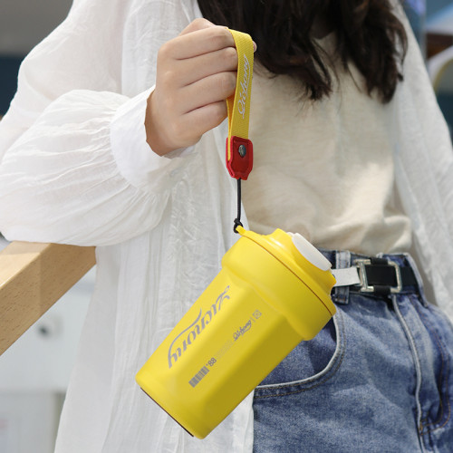 高顔值咖啡杯戶外車用可攜式提繩大容量保溫杯316食品級隨行杯水杯 高顔值咖啡杯戶外車用可攜式提繩大容量保溫杯316食品級隨行杯水杯