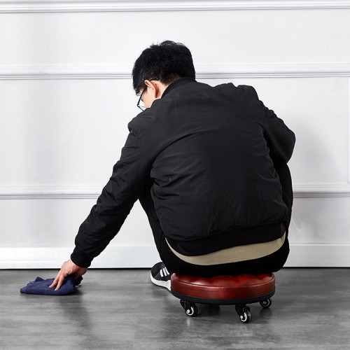 萬向輪小凳子帶滑輪矮凳家用小板凳圓凳門口換鞋凳移動拆快遞椅子 萬向輪小凳子帶滑輪矮凳家用小板凳圓凳門口換鞋凳移動拆快遞椅子