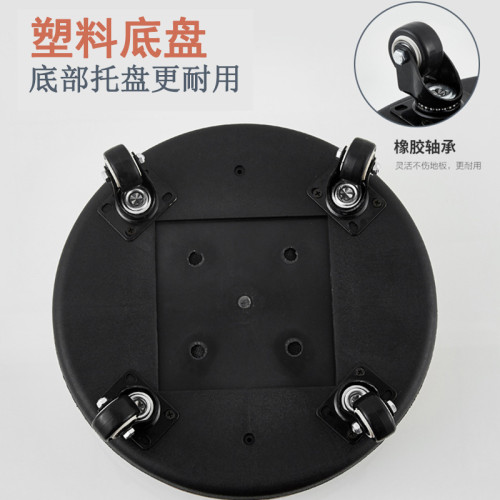 萬向輪小凳子帶滑輪矮凳家用小板凳圓凳門口換鞋凳移動拆快遞椅子 萬向輪小凳子帶滑輪矮凳家用小板凳圓凳門口換鞋凳移動拆快遞椅子