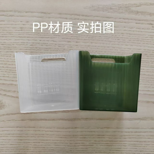薑蒜收納筐時尚簡約免打孔壁掛式塑膠盒加厚收納盒廚房收納籃