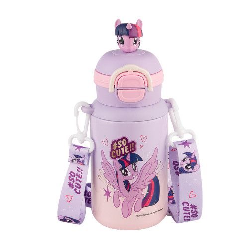 正版小馬寶莉兒童保溫杯316不鏽鋼吸管水杯高顔值可攜式雙飲水壺 正版小馬寶莉兒童保溫杯316不鏽鋼吸管水杯高顔值可攜式雙飲水壺